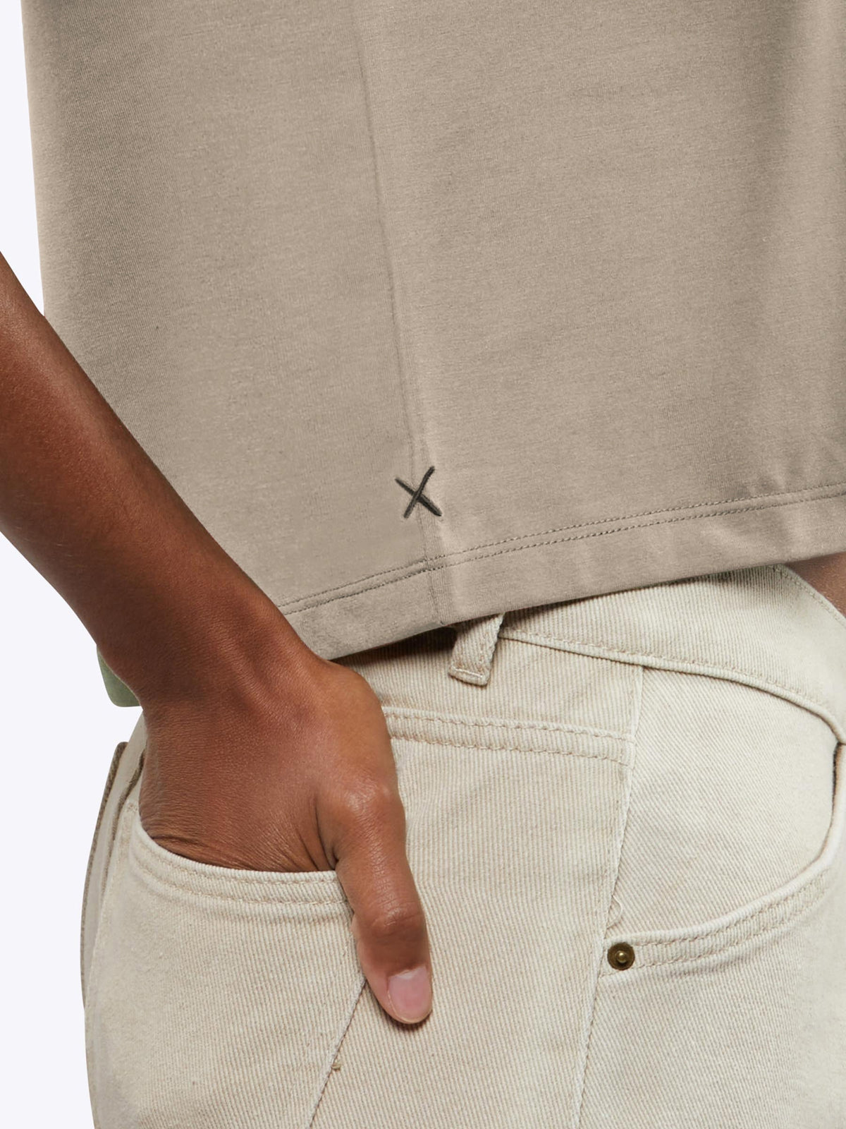Almost Friday Tee | Pure Cashmere Classic-fit PYCA Pro®