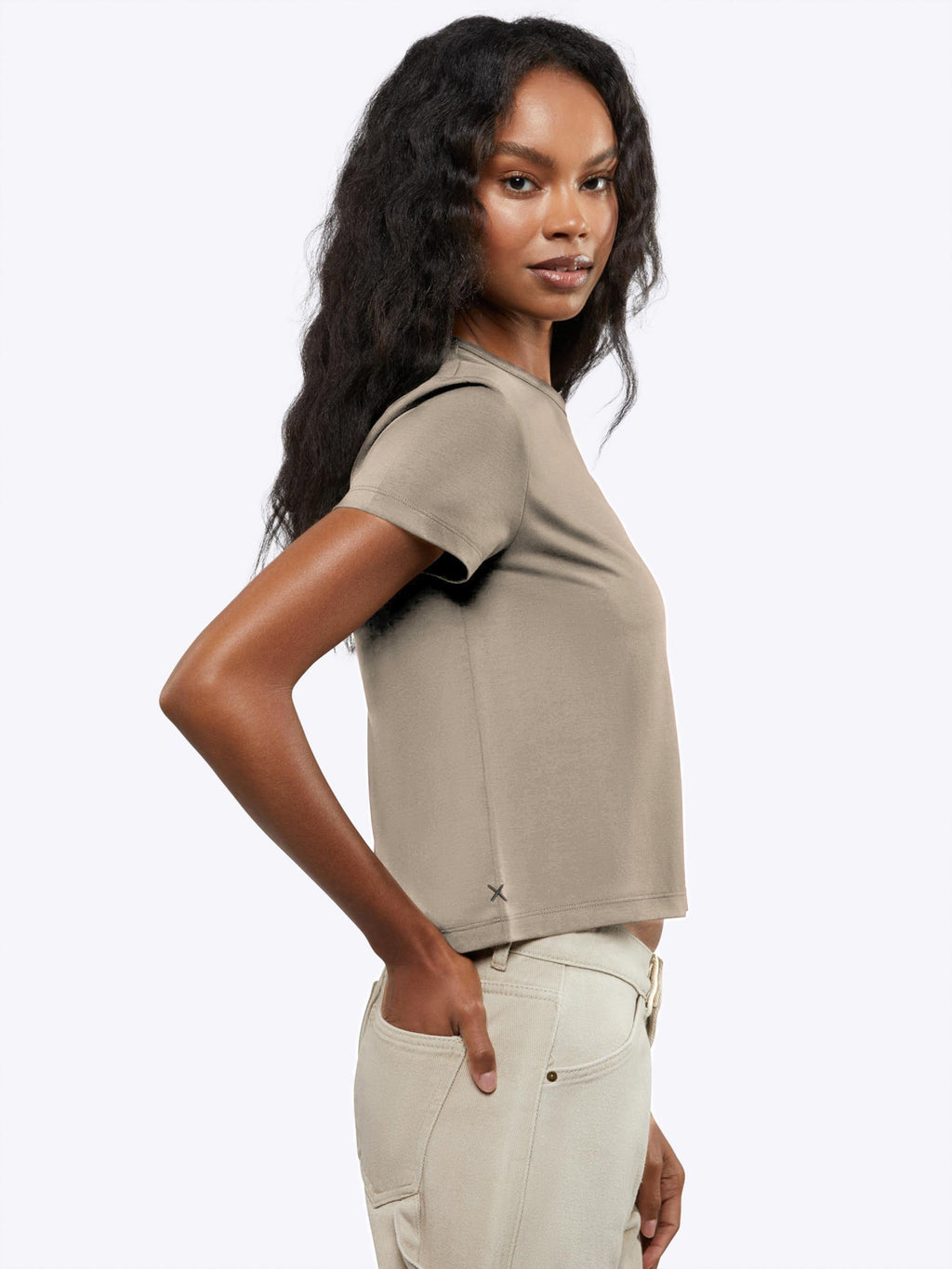 Almost Friday Tee | Pure Cashmere Classic-fit PYCA Pro®