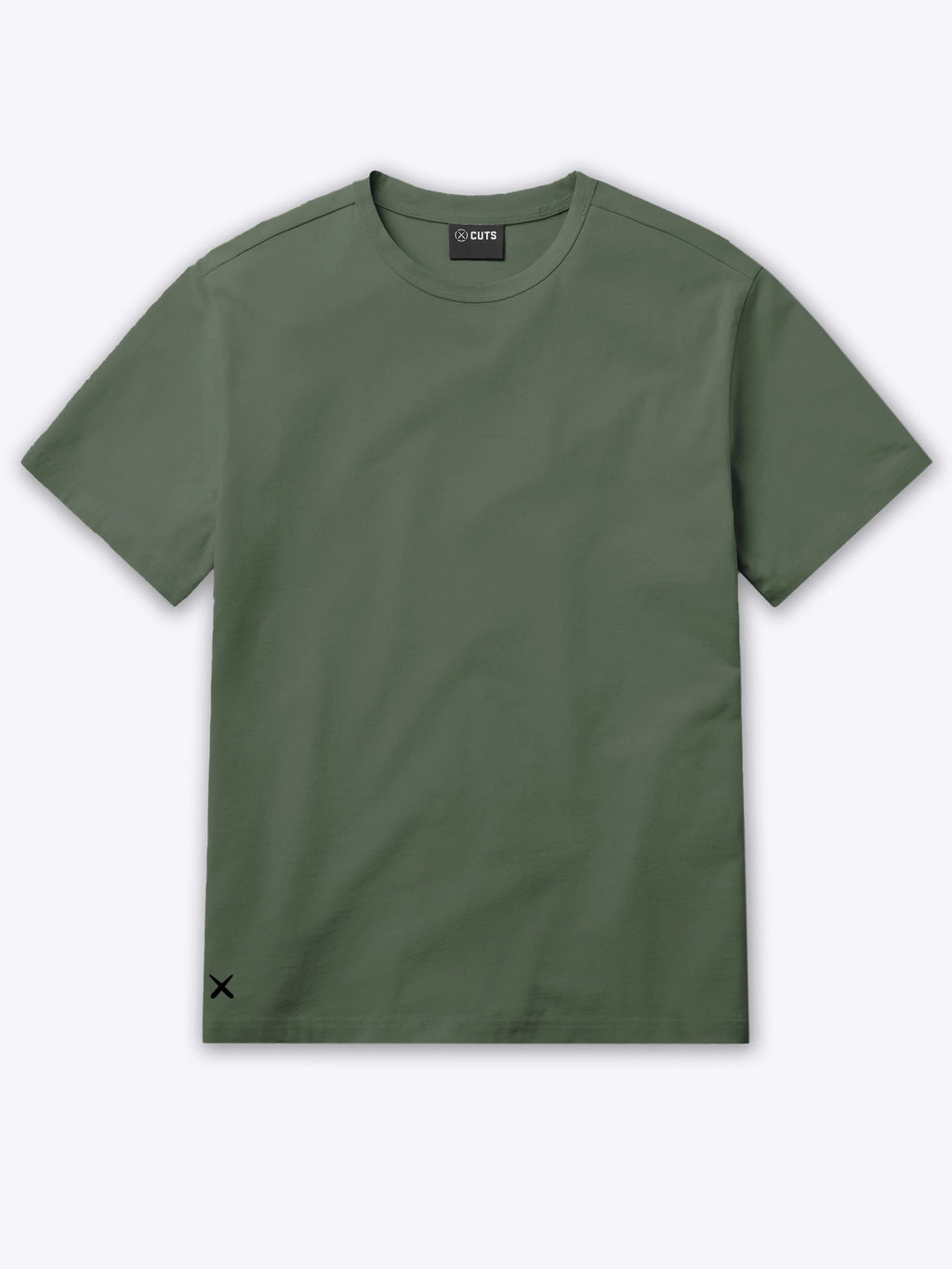 Overtime Oversized Tee | Moss Relaxed-Fit