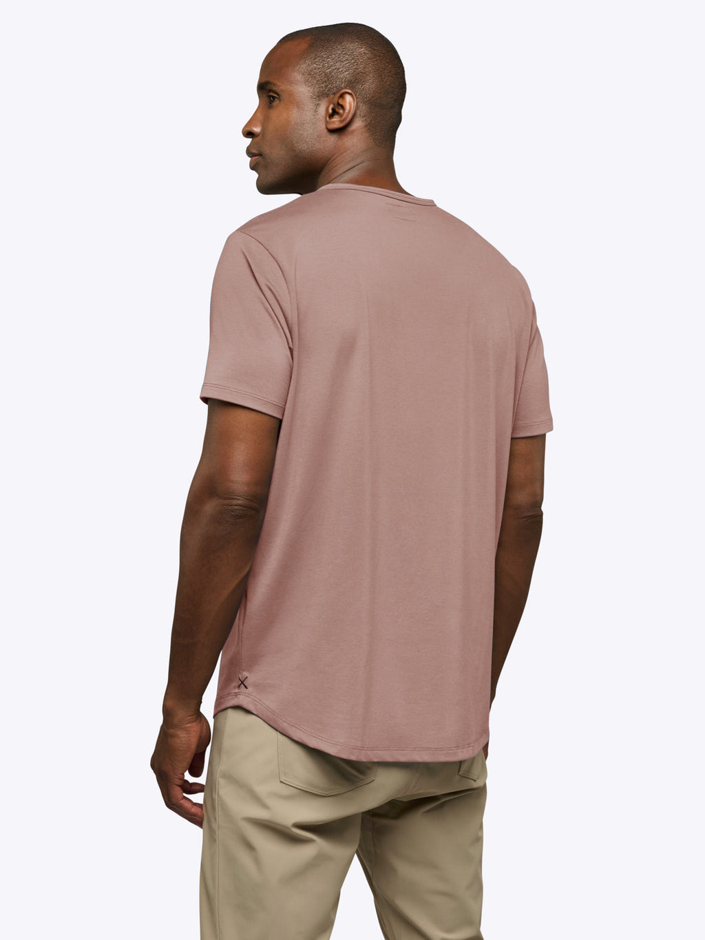 AO Henley Curve-Hem | Mountain Mist PYCA Pro® Signature-Fit