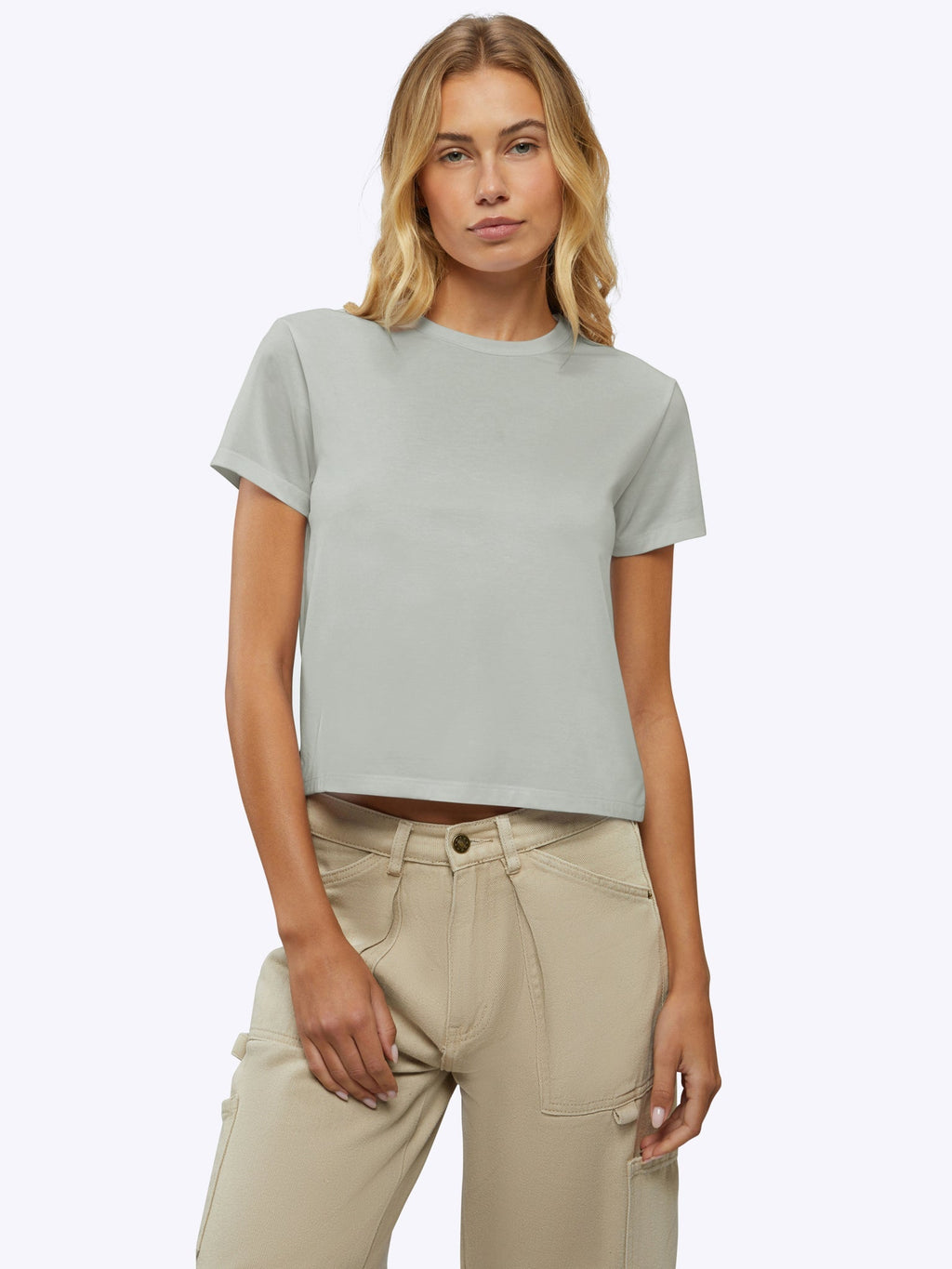 Almost Friday Tee | Morning Dove Classic-fit PYCA Pro®