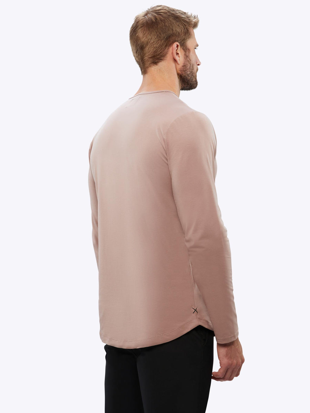 AO Long Sleeve Curve-Hem Tee | Mountain Mist Signature-fit PYCA Pro®