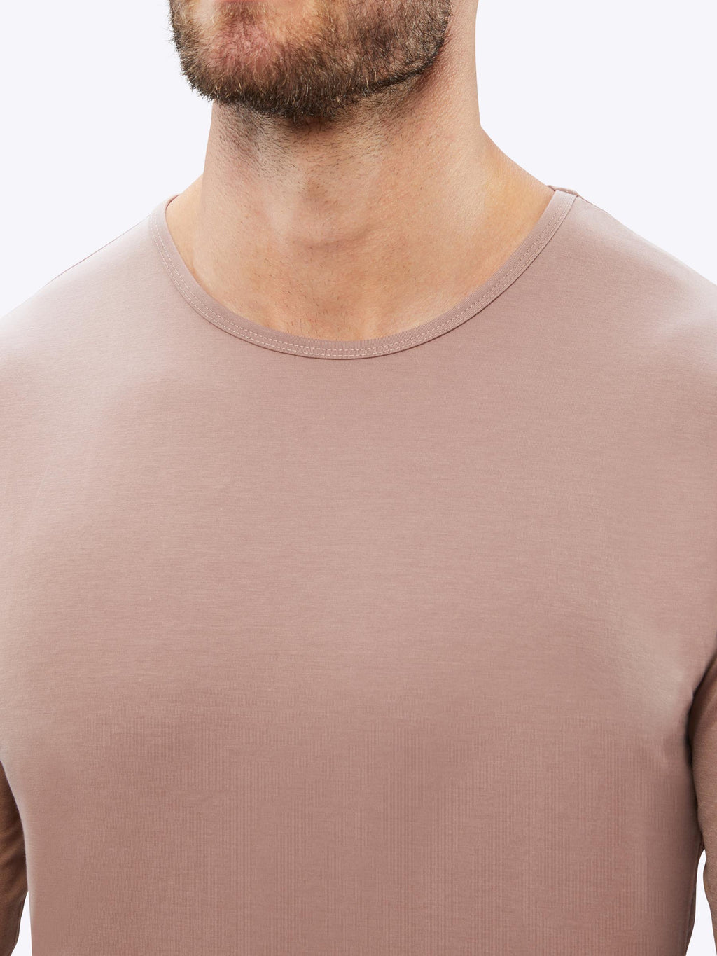 AO Long Sleeve Curve-Hem Tee | Mountain Mist Signature-fit PYCA Pro®
