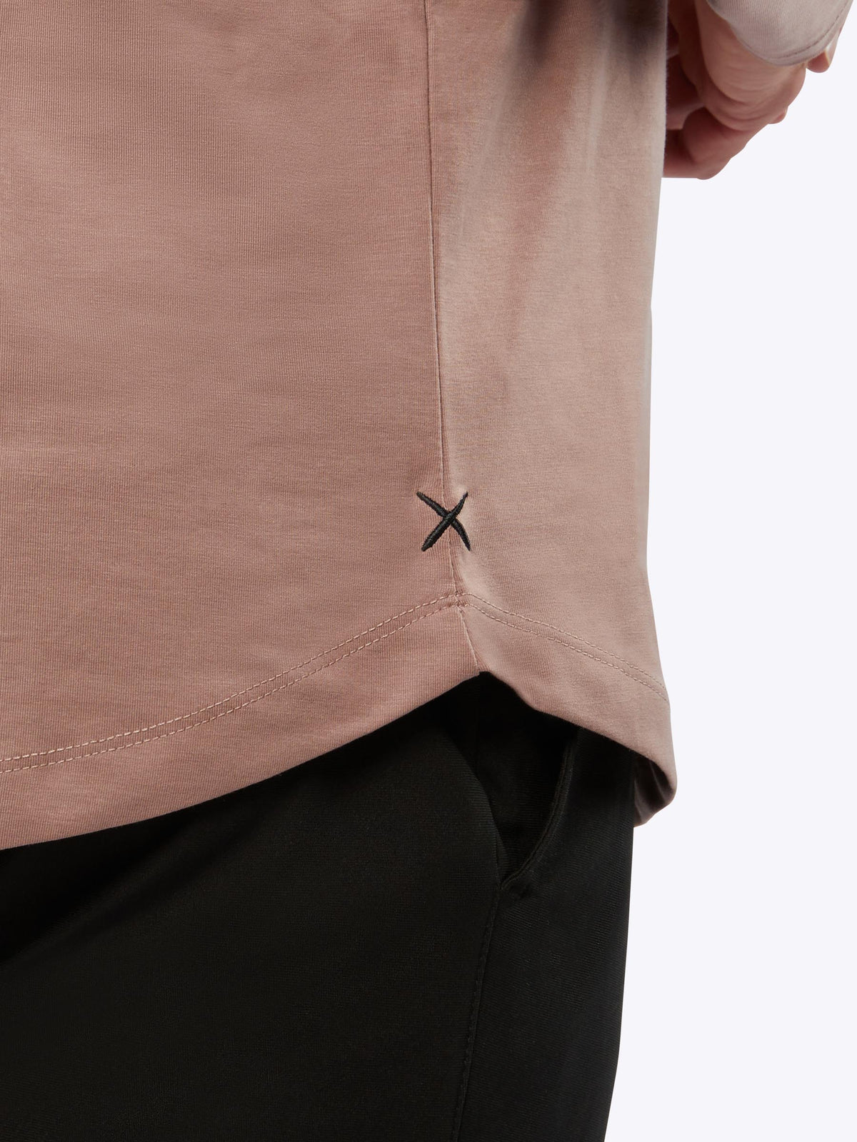 AO Long Sleeve Curve-Hem Tee | Mountain Mist Signature-fit PYCA Pro®