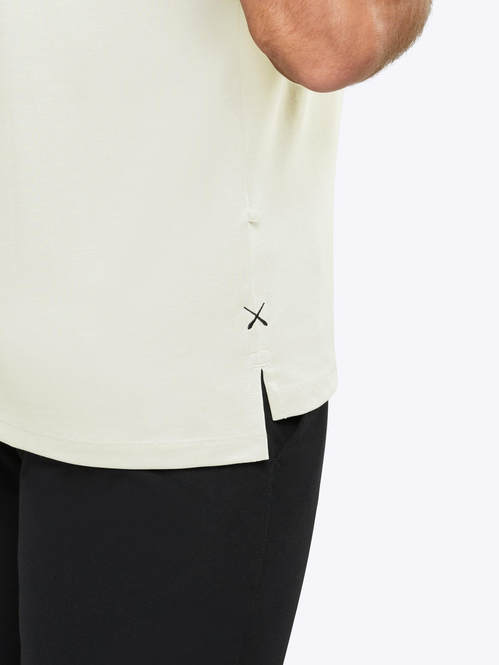 COZ Polo Split-Hem | Ivory Signature-fit