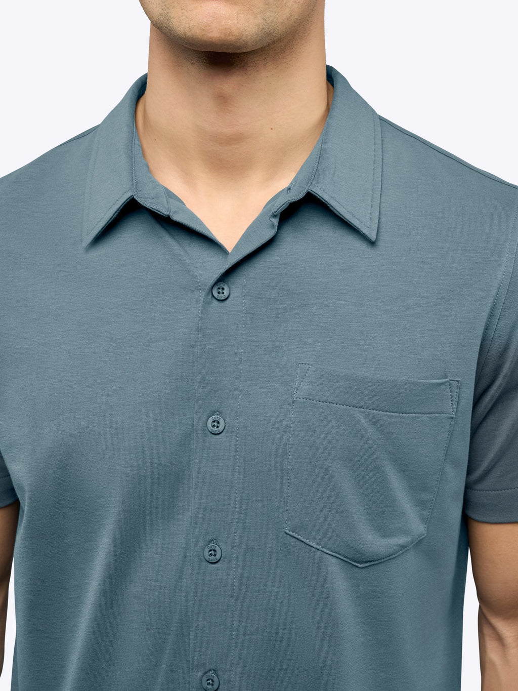 AO Button Up | Naples Blue Signature-Fit PYCA Pro®