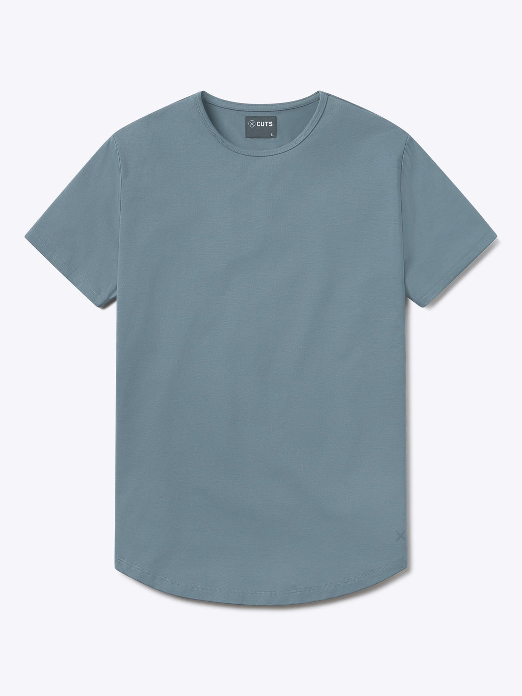 AO Curve-Hem Tee | Naples Blue Signature-Fit PYCA Pro®