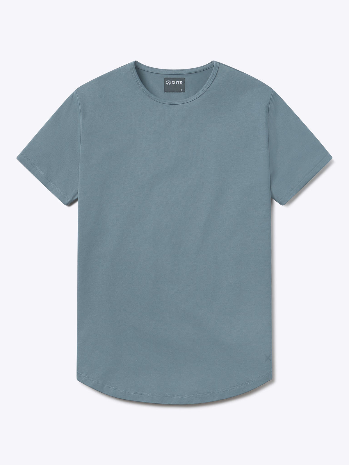 AO Curve-Hem Tee | Naples Blue Signature-Fit PYCA Pro®