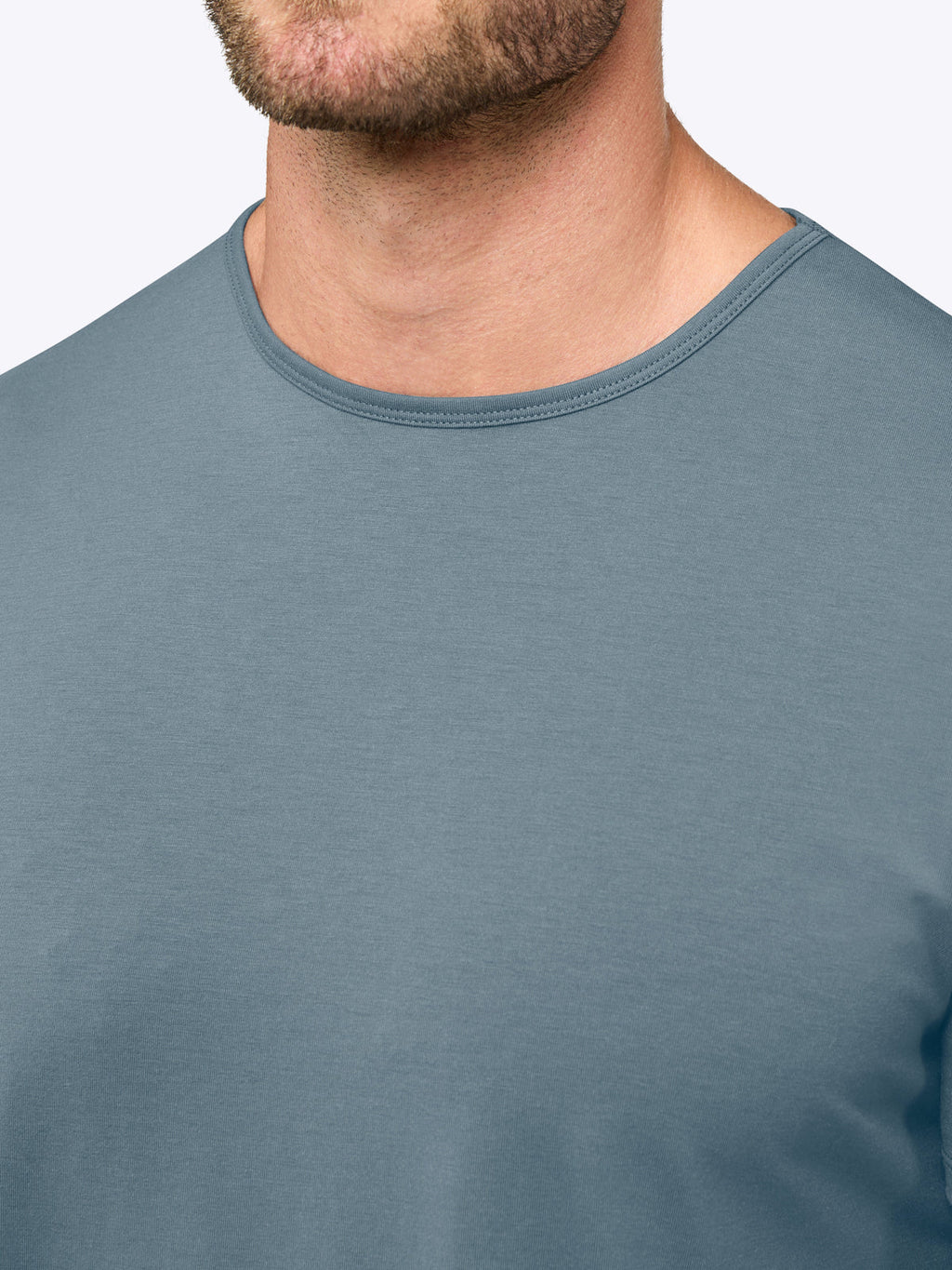 AO Curve-Hem Tee | Naples Blue Signature-Fit PYCA Pro®