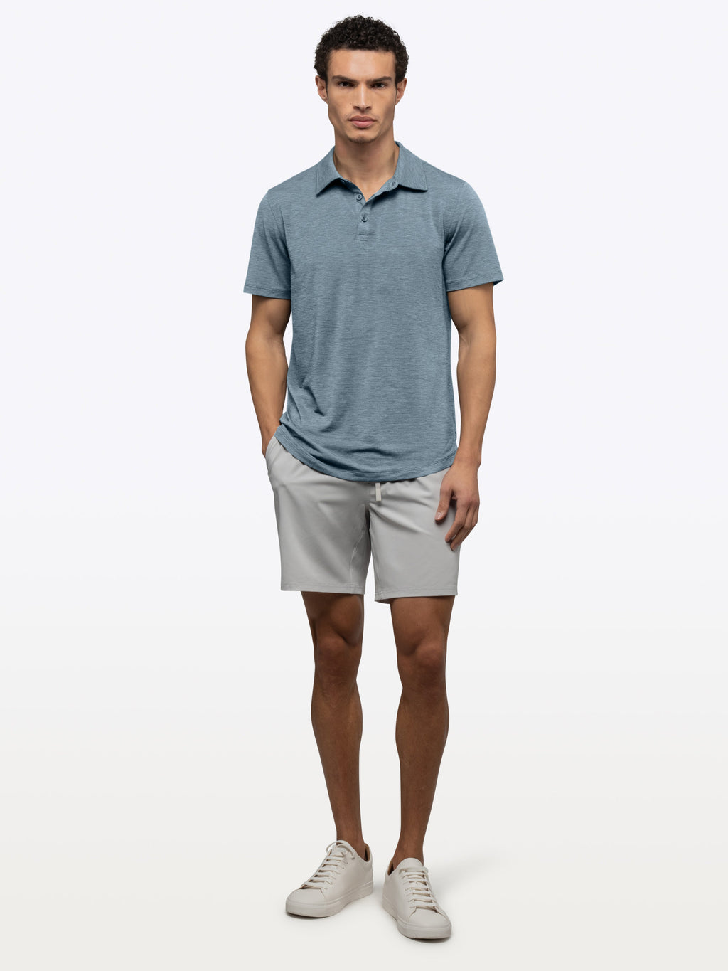 Crossover Polo | Naples Blue Signature Fit