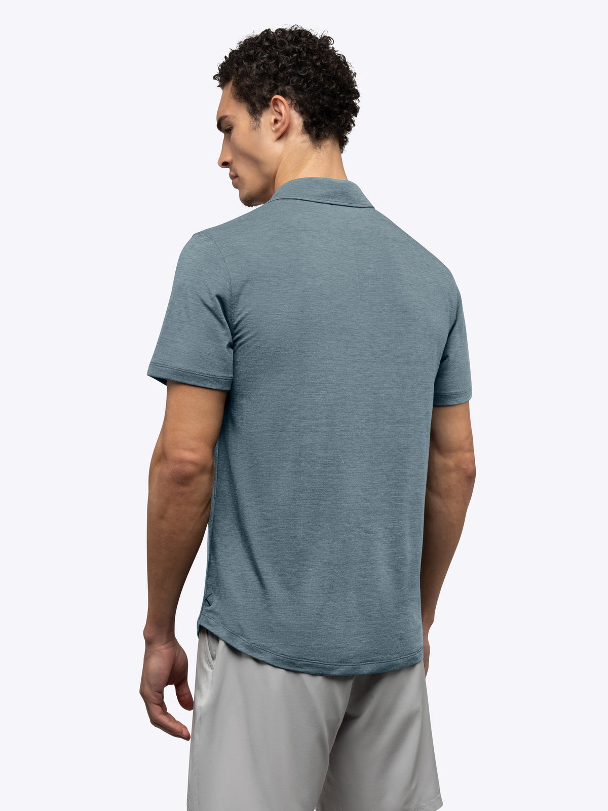 Crossover Polo | Naples Blue Signature Fit