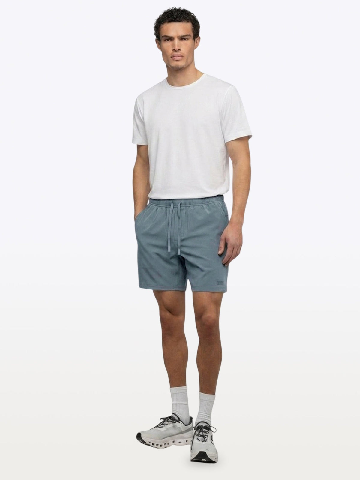 Crossover Short Unlined | Naples Blue Classic-Fit