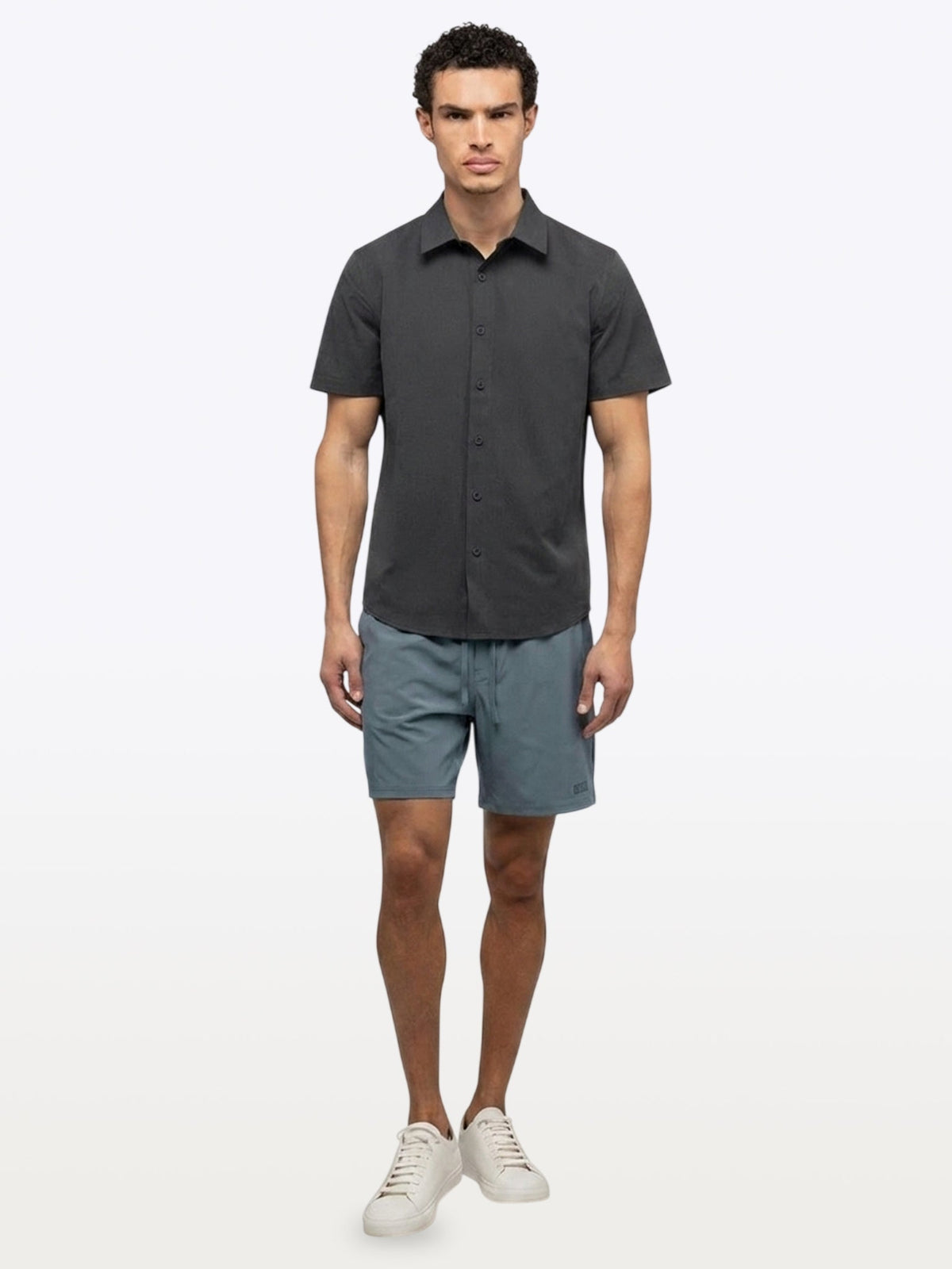 Crossover Short Unlined | Naples Blue Classic-Fit