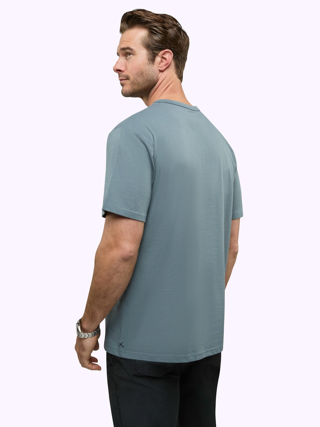 Overtime Oversized Tee | Naples Blue Relaxed-Fit