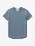 Featherlight Pima Tee | Naples Blue Signature-fit