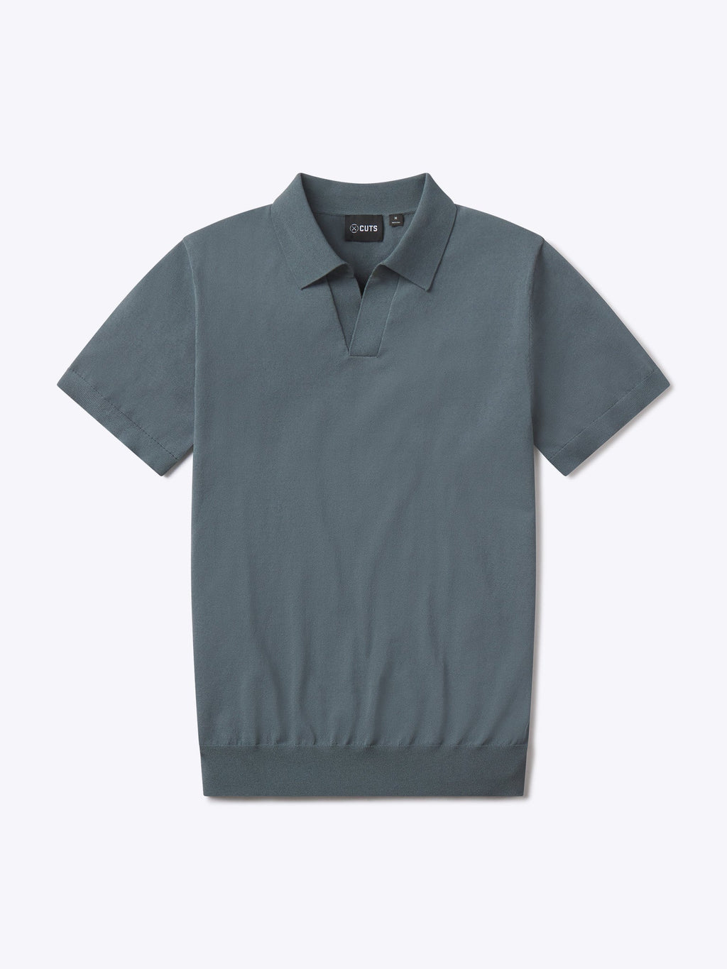 Riviera Knit Polo | Naples Blue Signature-Fit