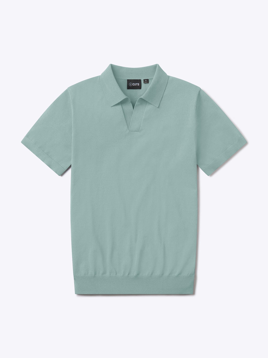 Riviera Knit Polo | Stormy Sea Signature-Fit