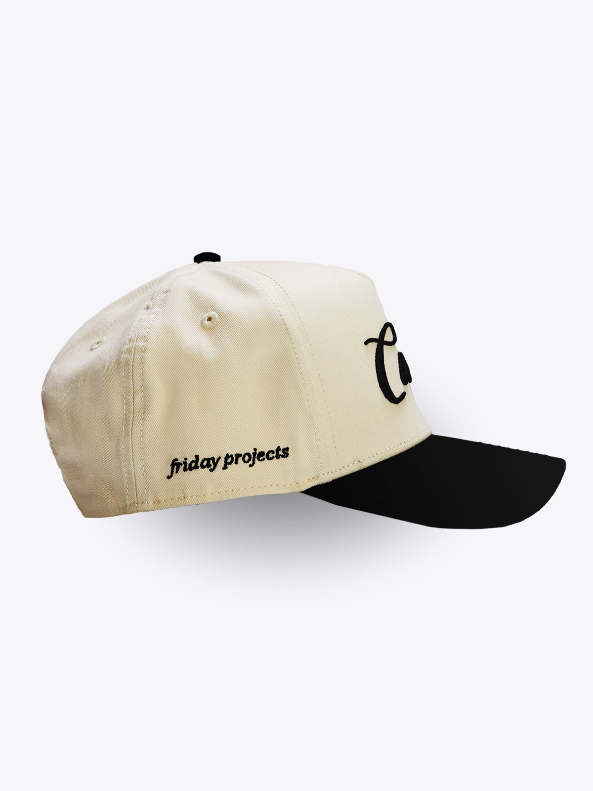 TFP Script Hat | Black/Natural