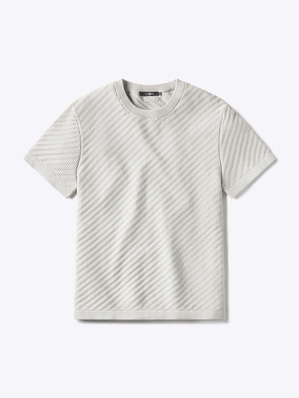 Riviera Knit Textured Tee | Nimbus Signature-Fit