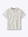 Riviera Knit Textured Tee | Nimbus Signature-Fit