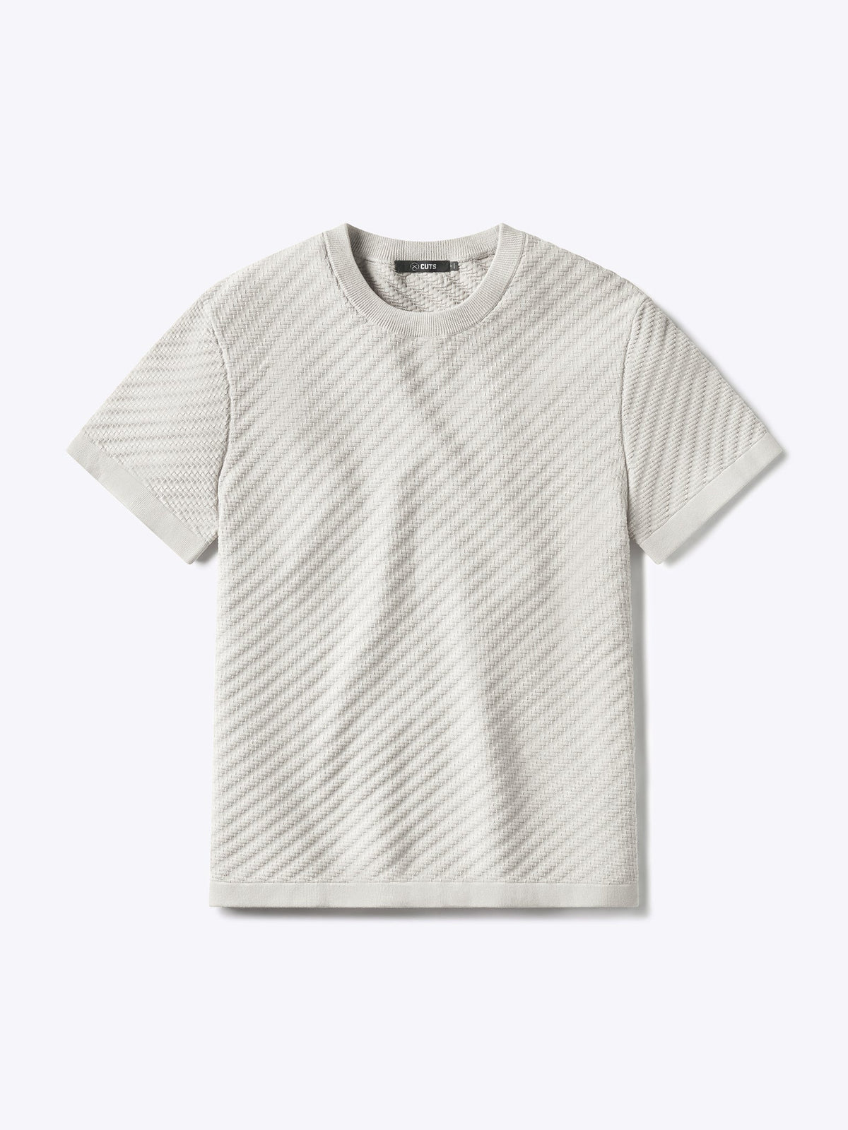 Riviera Knit Textured Tee | Nimbus Signature-Fit