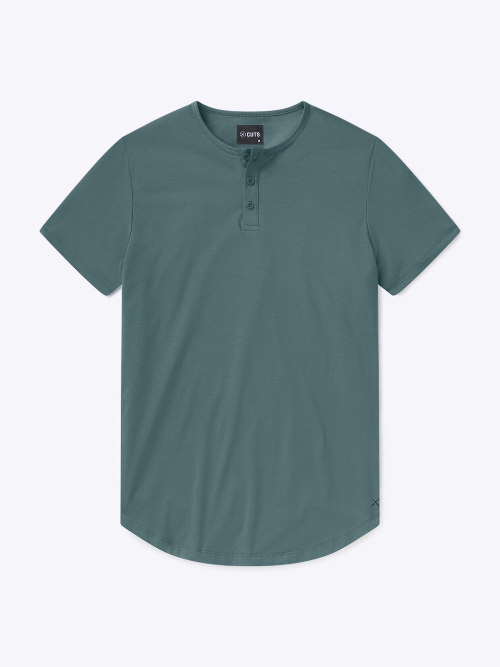 AO Henley Curve-Hem | North Atlantic Signature-Fit PYCA Pro®