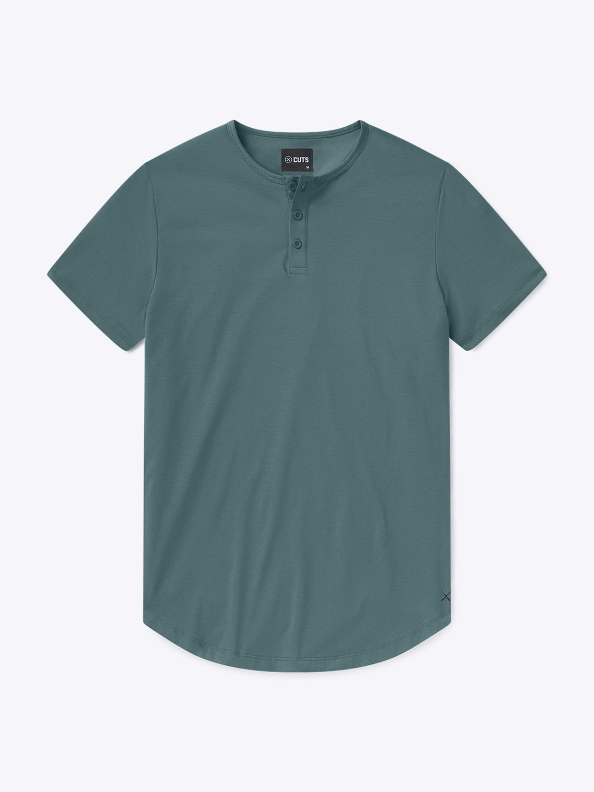 AO Henley Curve-Hem | North Atlantic Signature-Fit PYCA Pro®