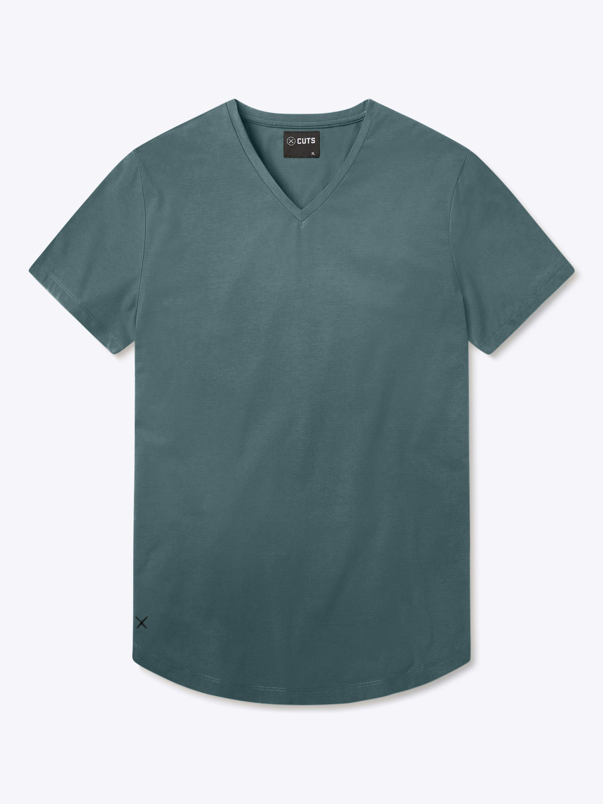 AO V-Neck Curve-Hem Tee | North Atlantic Signature-Fit PYCA Pro®