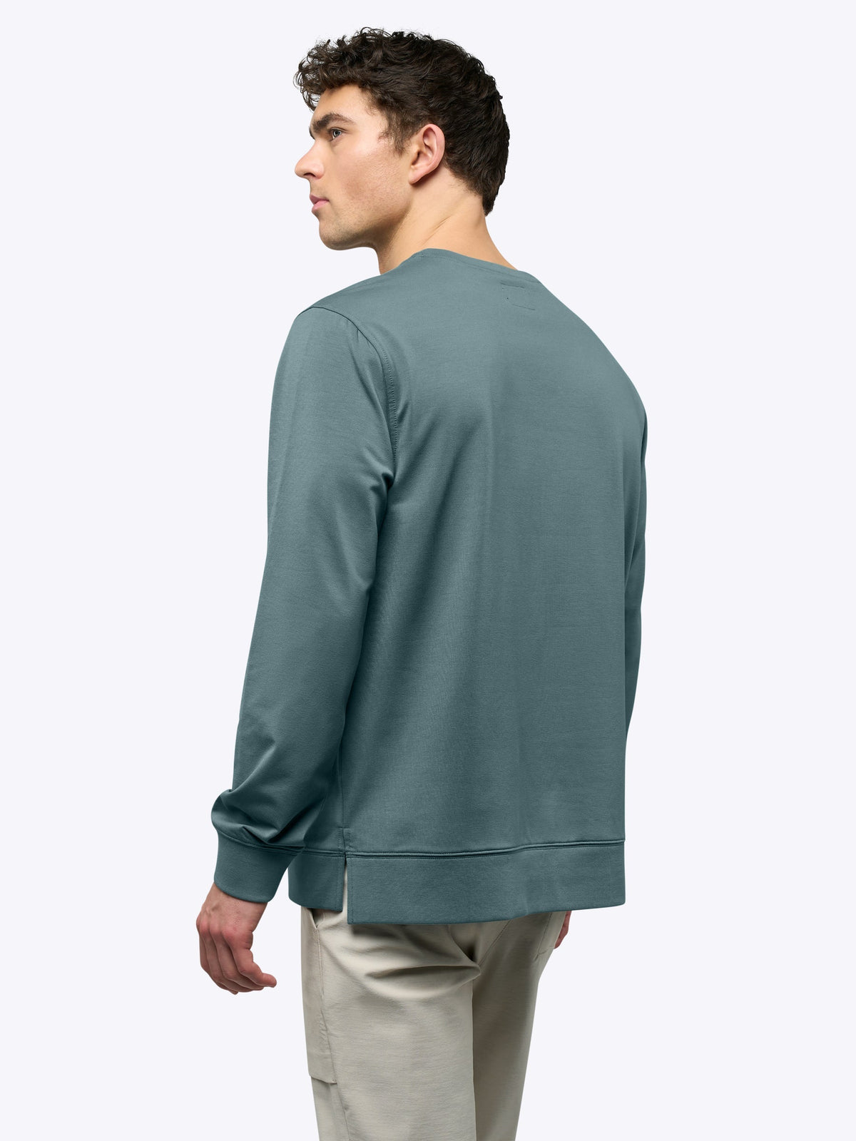 Hyperloop Pullover Split-Hem | North Atlantic Signature-Fit