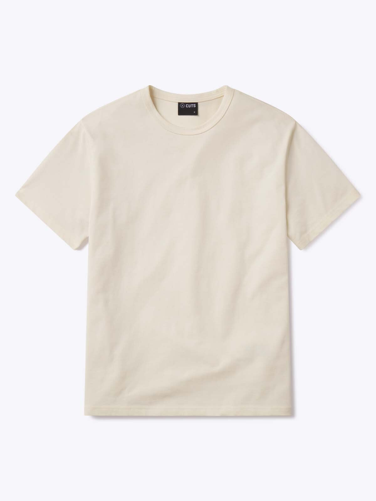 Overtime Oversized Tee | Oat Relaxed-Fit