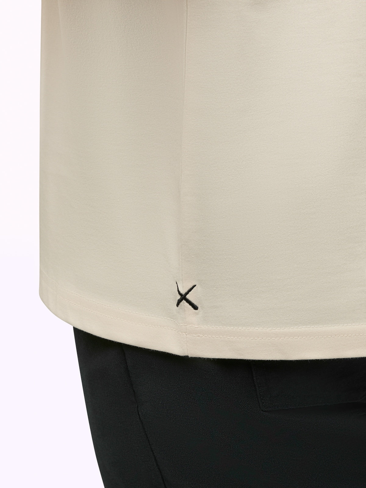 Overtime Oversized Tee | Oat Relaxed-Fit