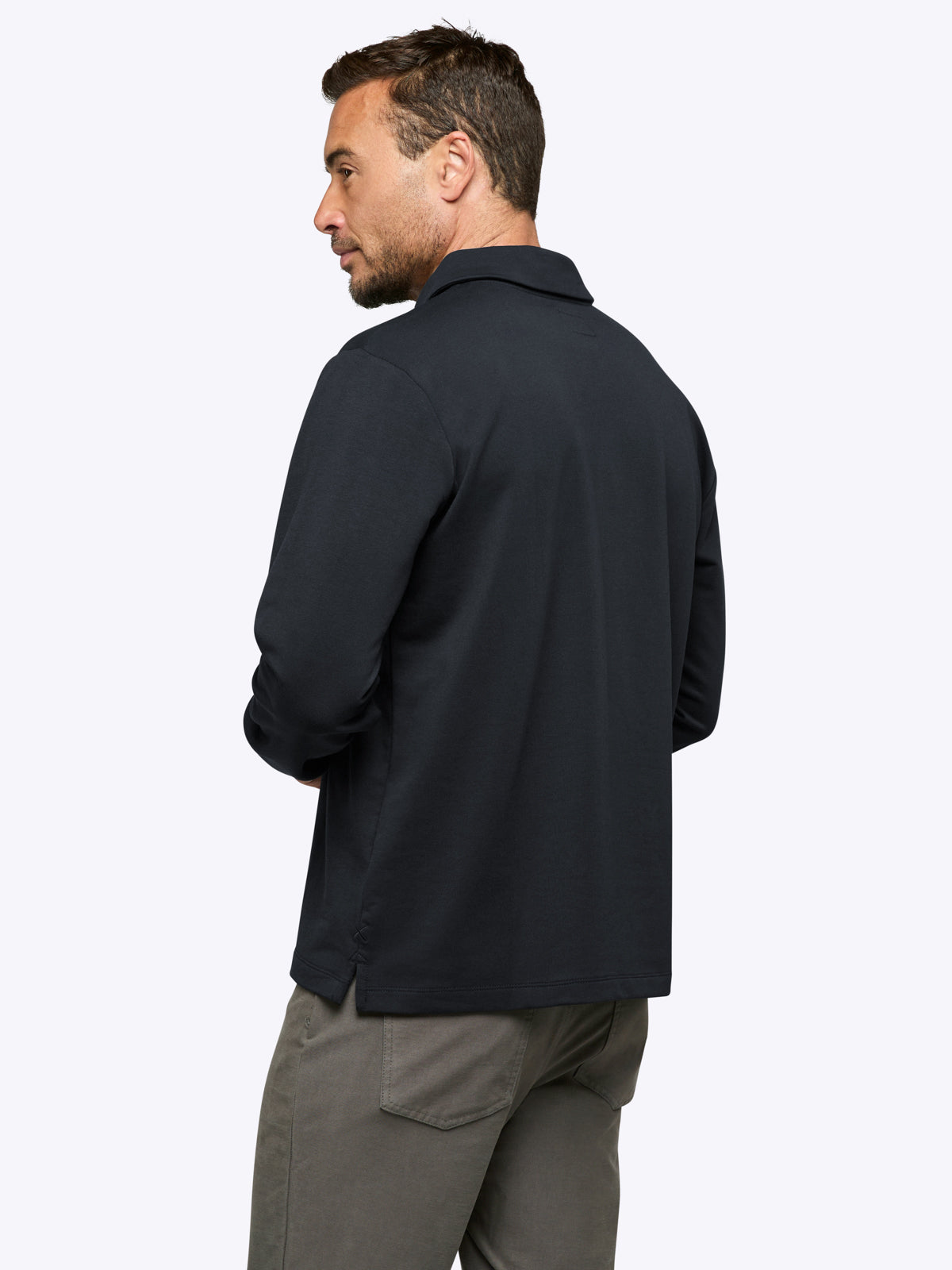 Hyperloop Rugby Polo | Obsidian Signature-Fit