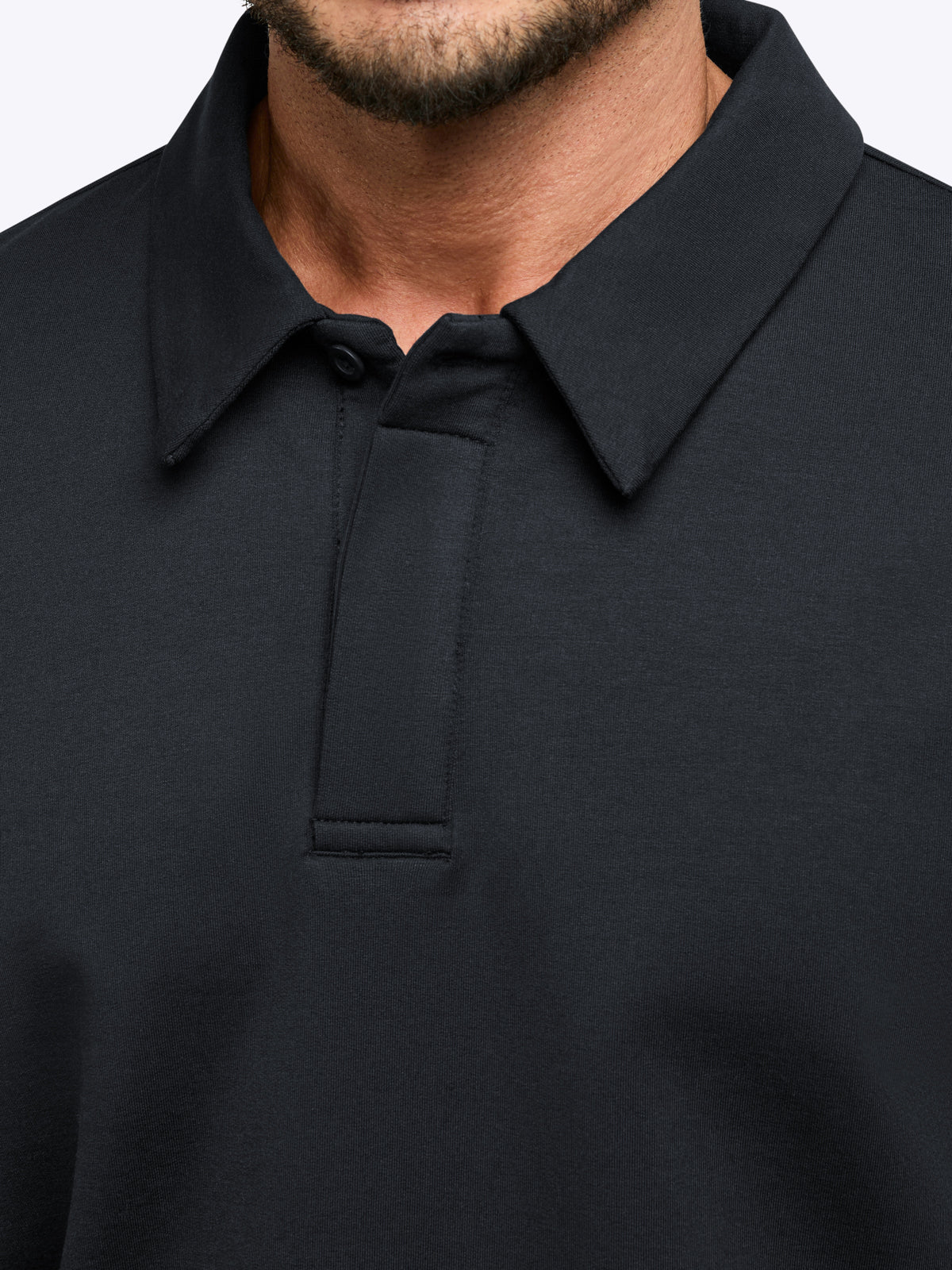 Hyperloop Rugby Polo | Obsidian Signature-Fit
