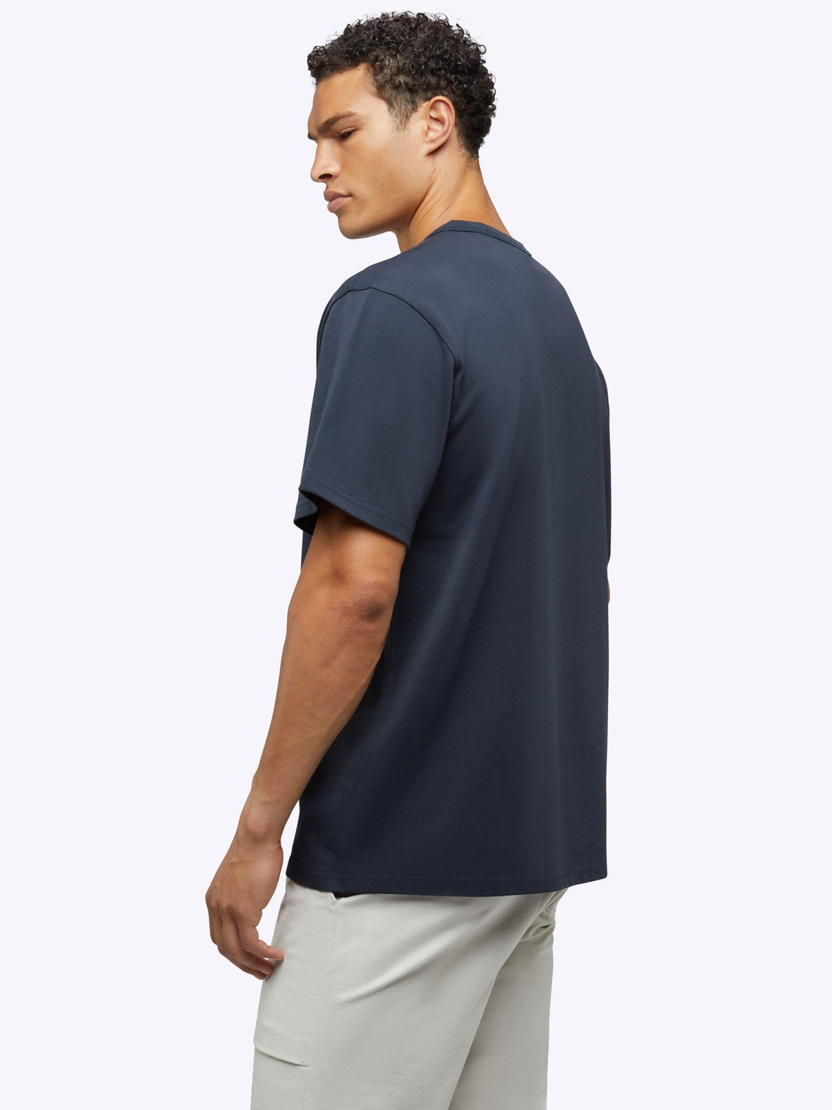 Anniversary Overtime Tee | Obsidian Relaxed-fit