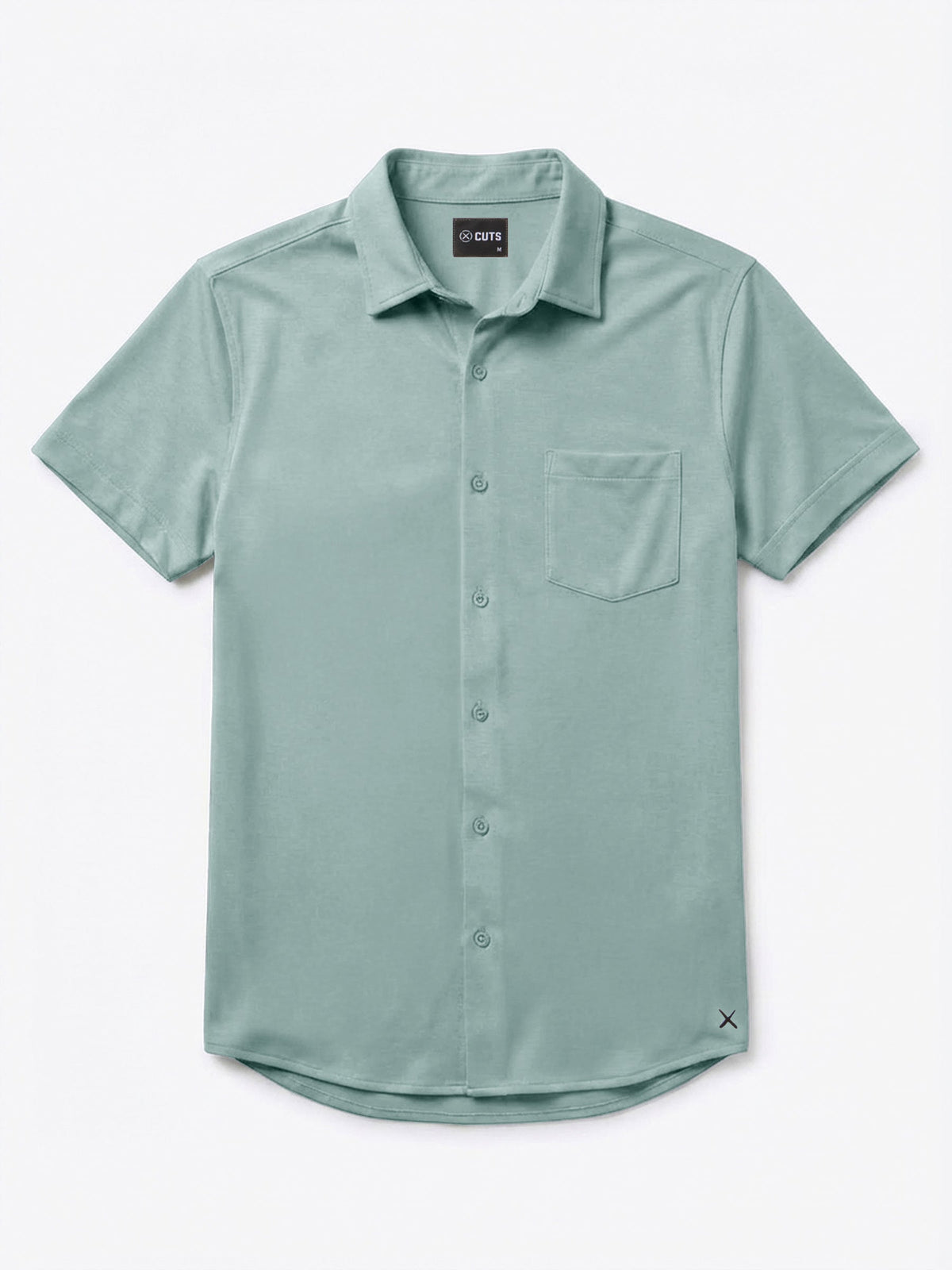 AO Button Up | Stormy Sea Signature-Fit PYCA Pro®