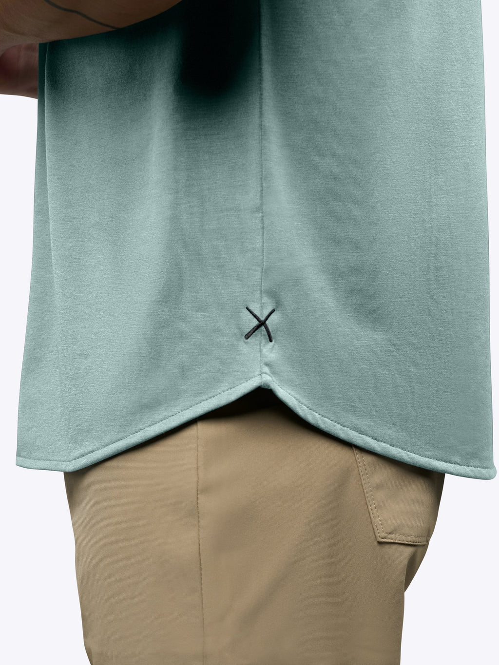 AO Button Up | Stormy Sea Signature-Fit PYCA Pro®
