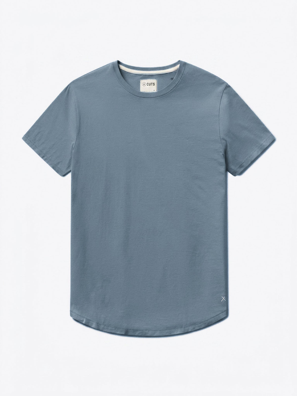 Featherlight Pima Tee | Ocean Storm Signature-fit