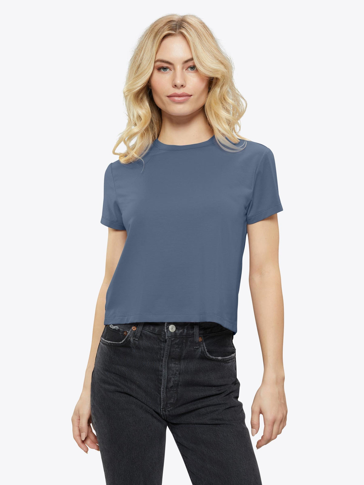 [info]--Ashley is 5'8" and wears a size XS