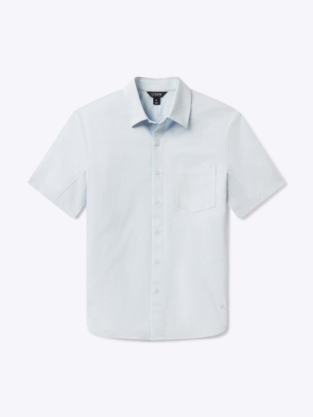 SoHo Short Sleeve Button Up | White Signature-fit