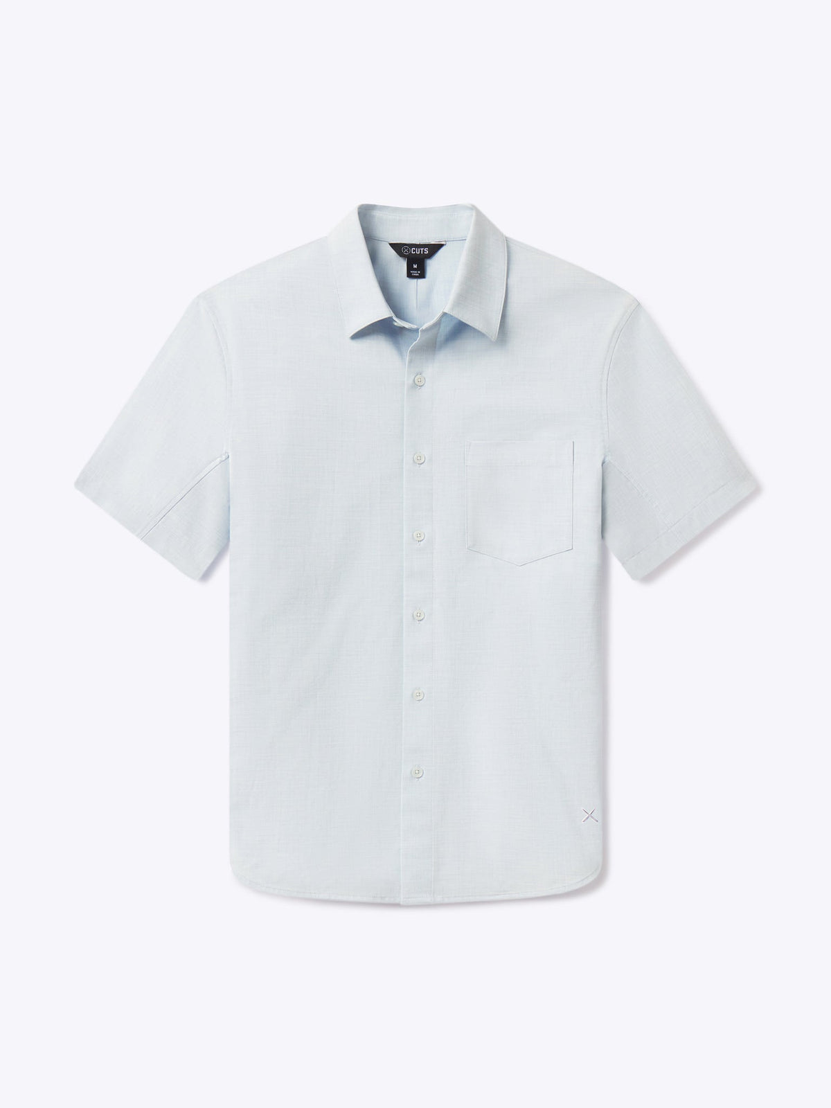 SoHo Short Sleeve Button Up | White Signature-fit