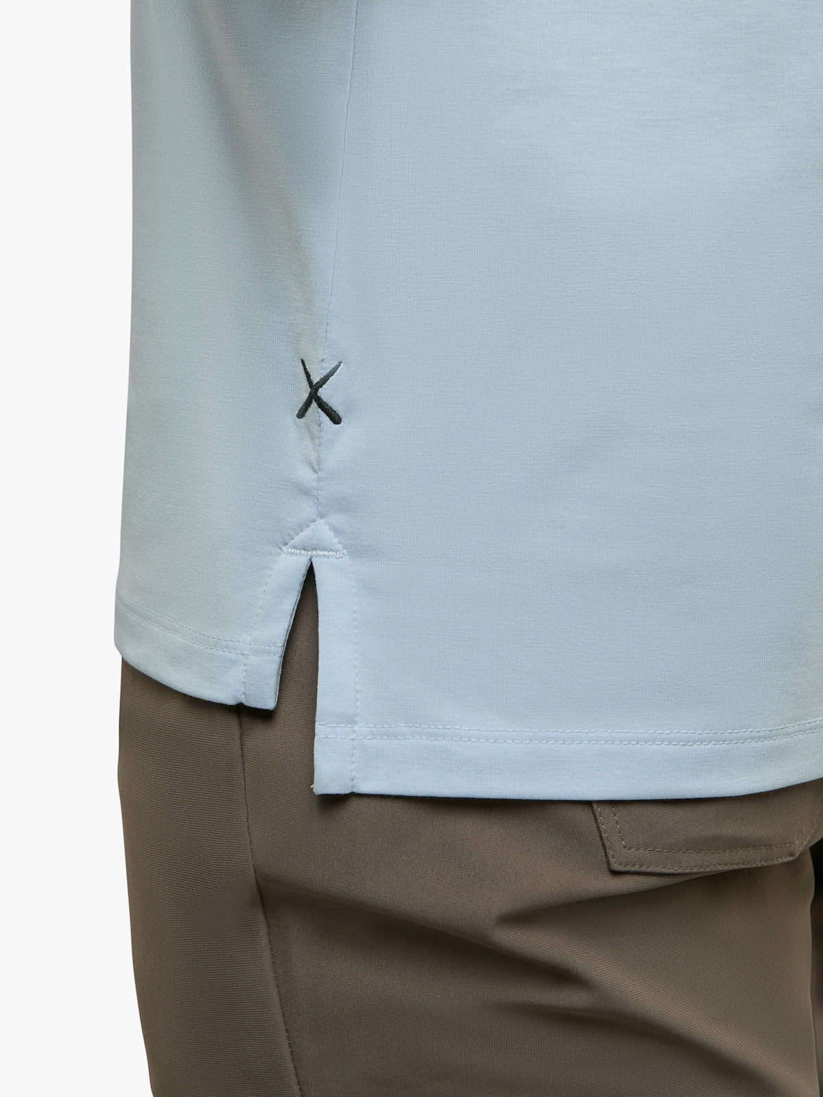 AO Split-Hem Tee | Oxford Blue Signature-fit PYCA Pro®