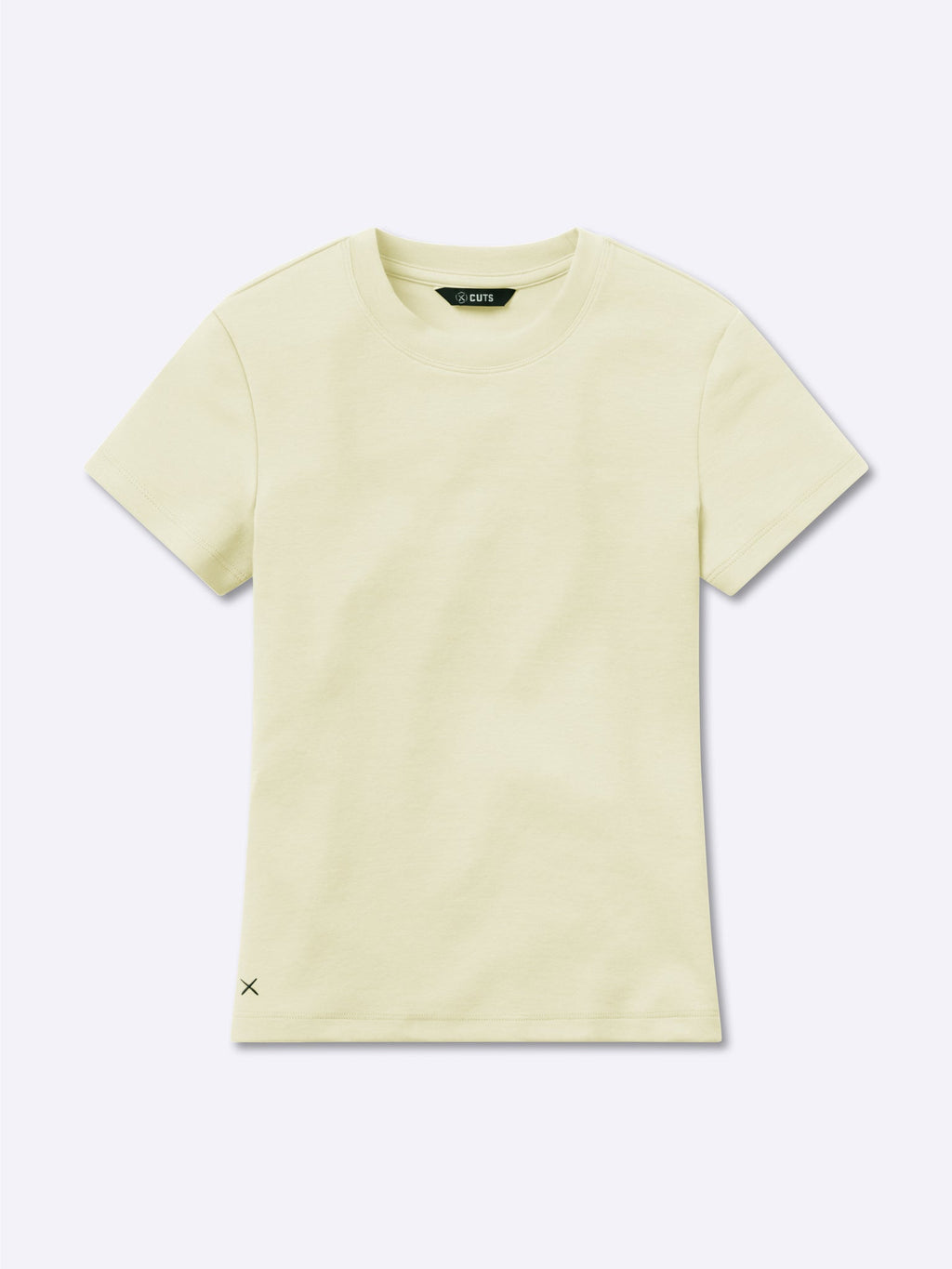 Tomboy Tee | Oyster White Slim-fit Tomboy-Cotton™