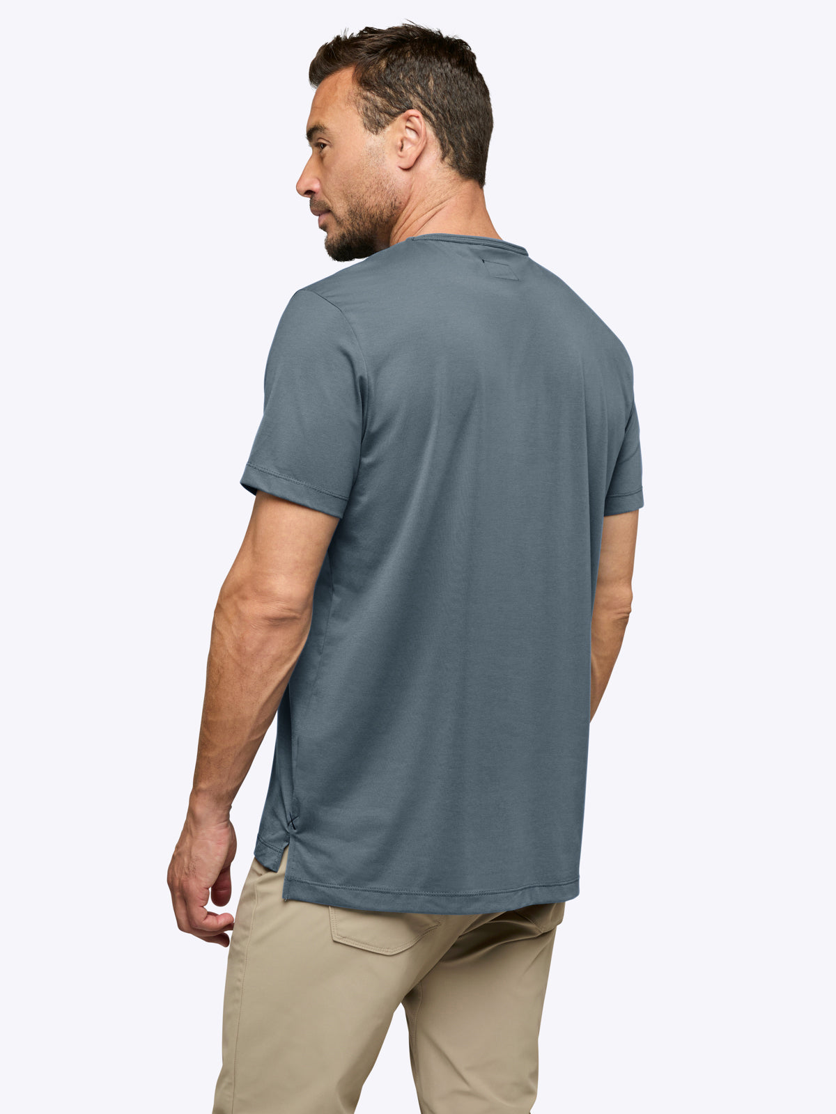 AO Split-Hem Tee | Ocean Storm Signature-fit PYCA Pro®