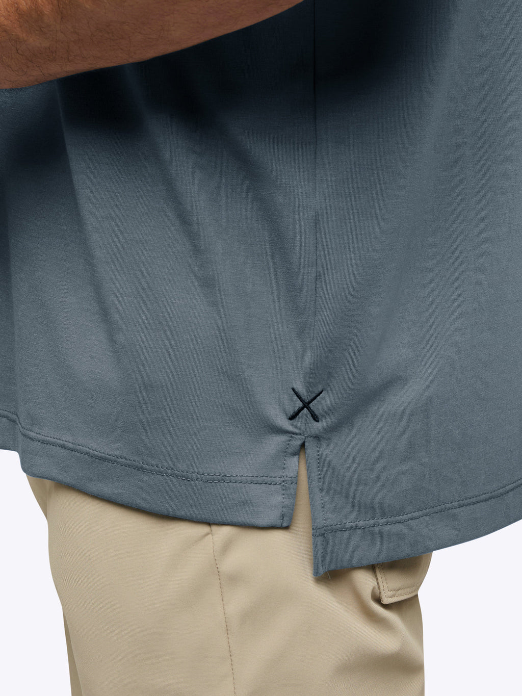 AO Split-Hem Tee | Ocean Storm Signature-fit PYCA Pro®