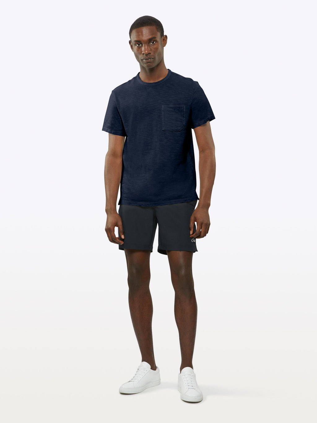 Riva Slub Tee | Pacific Blue Classic-Fit