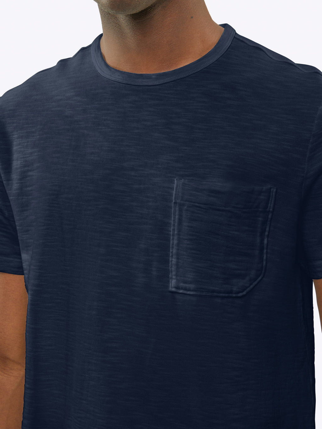 Riva Slub Tee | Pacific Blue Classic-Fit