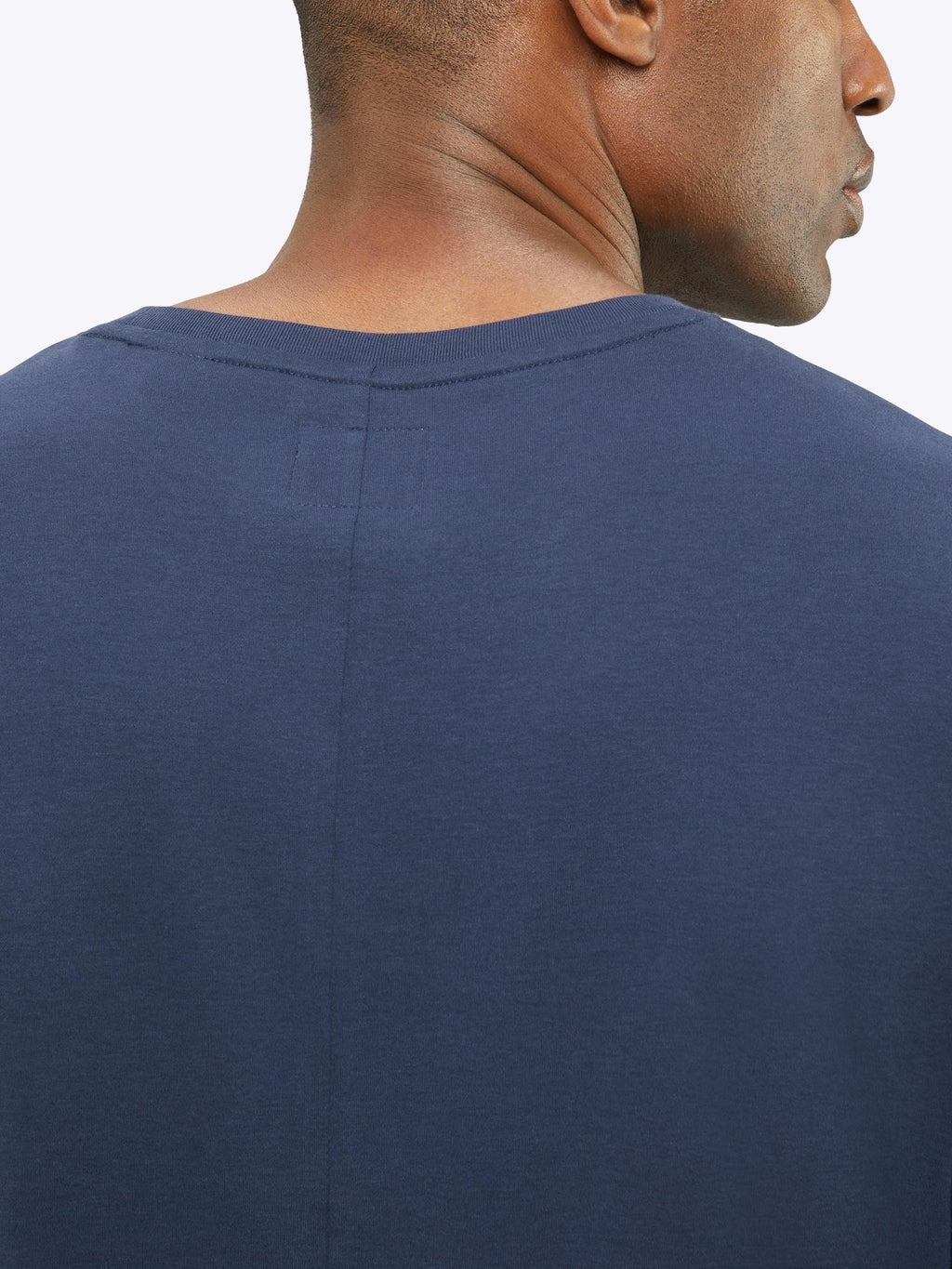 Interknit Pima Cotton Tee | Pacific Blue Signature-Fit