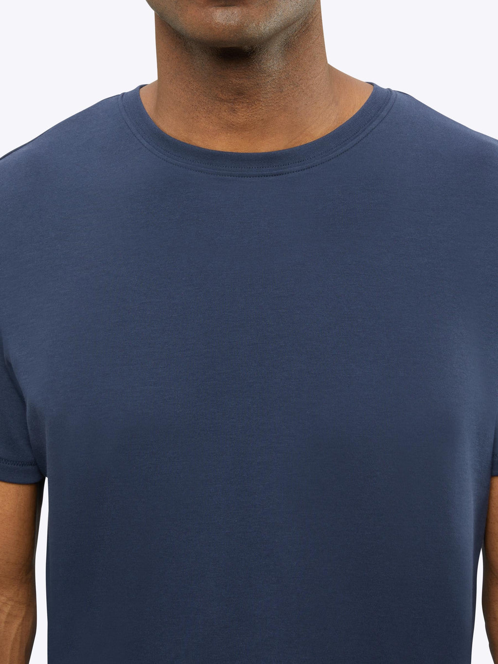 Interknit Pima Cotton Tee | Pacific Blue Signature-Fit