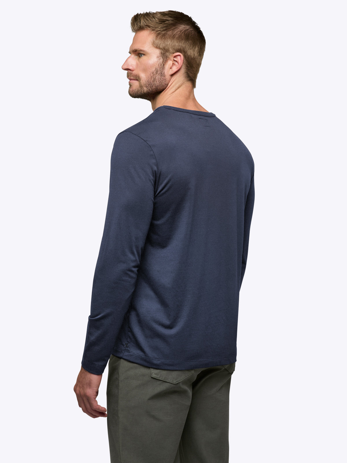 AO Forever Long Sleeve Tee | Pacific Blue PYCA Pro®
