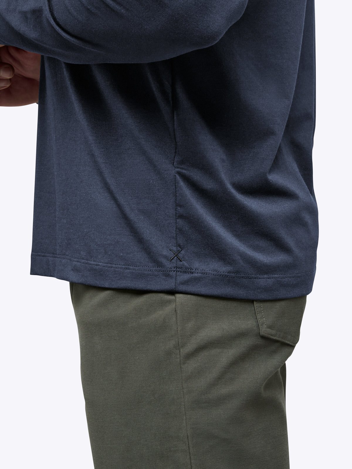 AO Forever Long Sleeve Tee | Pacific Blue PYCA Pro®